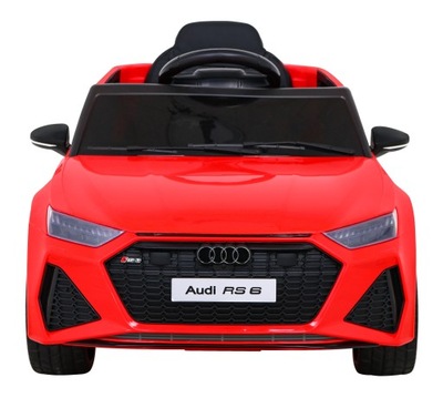 Audi RS 6 Elektryczny samochód dla dzieci czerwony