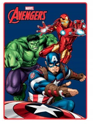 Koc kocyk polarowy AVENGERS 100 x 140