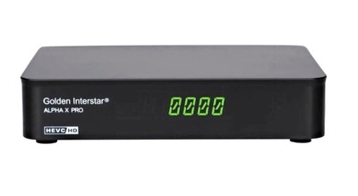 Dekoder DVB-S, DVB-S2 Golden Interstar ALPHA X PRO