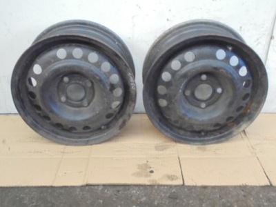DAEWOO LANOS FELGA FELGI STALOWE 2SZT 14'' 4x100 5,5JET49
