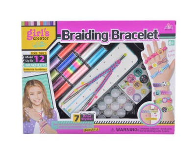 ZESTAW DO BRANSOLETEK KREATYWNY BRAIDING BRACELET.