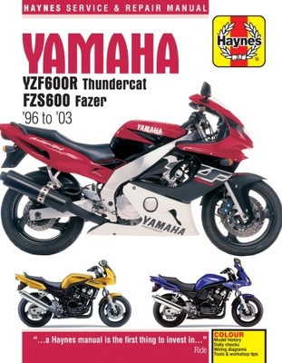 YAMAHA FZS600 FAZER ( 98 - 03 ) REPARACIÓN I BUDOWA MOTOCYKLA  