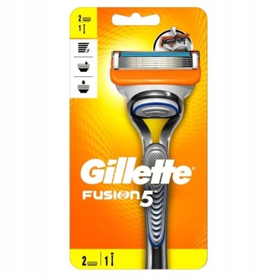 Gillette FUSION Manual Maszynka 2 wkłady