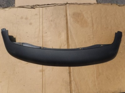 Накладка спойлер бампера задня vw touran i фото №1