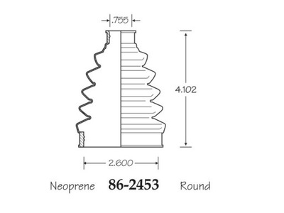 Защита шарнир наружный jeep patriot 2007-2017 фото №1