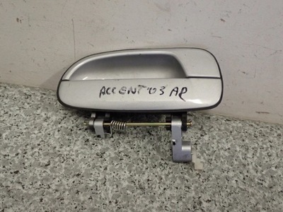 Hyundai accent 00-05 5d ручка задняя правая наружная фото №1