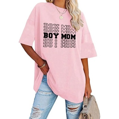 2023 Fashion Casual Women's T-shirt Loose Letter P