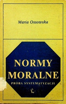 Maria Ossowska - Normy moralne