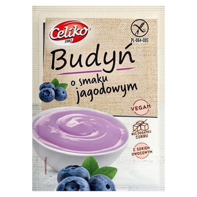 BUDYŃ O SMAKU JAGODOWYM JAGODOWY CELIKO 40 g