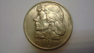 Moneta 10 złotych 1966 PRL Kościuszko stan 2-