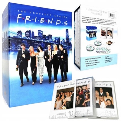 Priatelia KOLEKCIA 1-10 (32 DVD) Friends