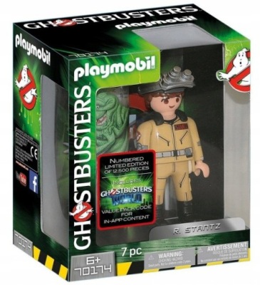 PLAYMOBIL 70174 GHOSTBUSTERS FIGURKA R. STANTZ