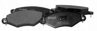 Гальмівні колодки гальмівні do peugeot 206 306 -2001 перед фото №1