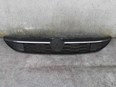 Fiat doblo 2 ii рестайлинг  14- 2014- решётка радиатора решётка радиатора хром czarna фото №1