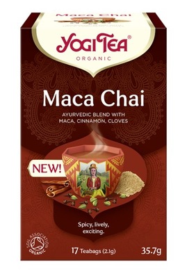 Herbata Yogi Tea Maca Chai 17 torebek