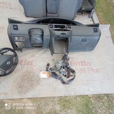 Приборная панель приборная подушки безопасности ремни датчик primera p12 фото №1