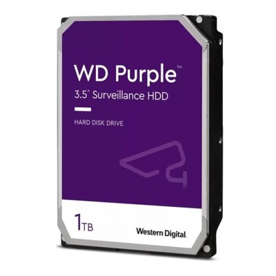Dysk WD Purple WD11PURZ 1TB 3.5 5400 64MB SATA III