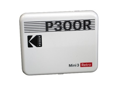 Drukarka Kodak Mini 3 Plus Retro P300R biała