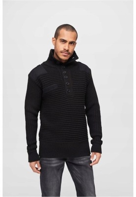 Modny Sweter Alpin Black Brandit Ciepły 3XL