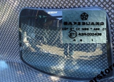 Chrysler sebring 01- стекло задняя задняя фото №1