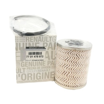 Фільтр пального renault master ii 1.9 dci 7701478972 фото №1