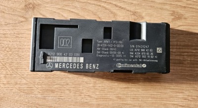 MODUŁ БЛОК УПРАВЛІННЯ КРИШКИ БАГАЖНИКА MERCEDES W212 A2129004203