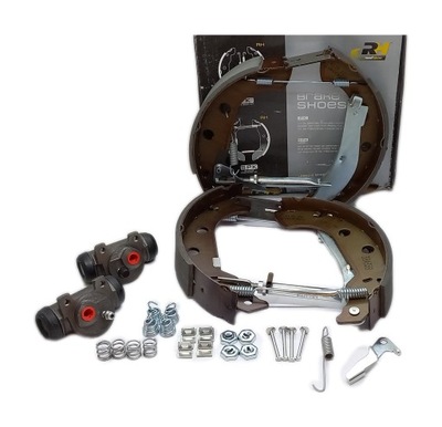 Тормозные колодки тормозные+ цилиндрики peugeot 405 ii 87-96 фото №1