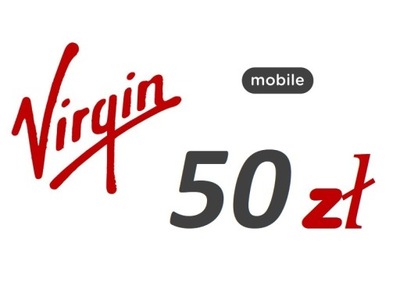 Virgin Mobile 50 zł Doładowanie Kod GSM