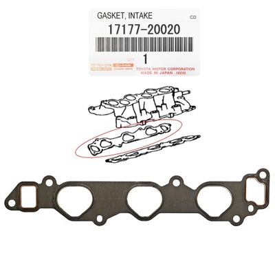 Прокладка колектор впускний lexus rx330 rx400h 1mz-fe 3mz-fe oem toyota фото №1