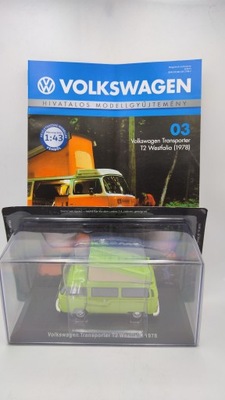 Volkswagen Transporter T2 Westfalia 1978 #03 1:43 Deagostini
