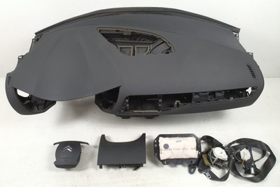 Панель приладів консоль подушки безпеки ремені citroen c5 iii x7 фото №1