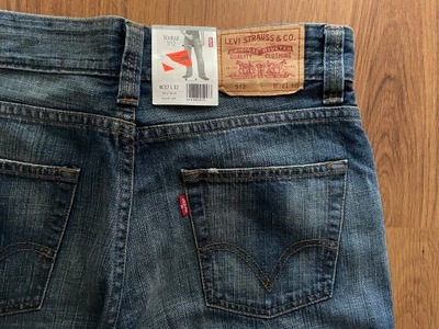 LEVIS 512 * REWELACYJNE SPODNIE W32 L32 pas86cm