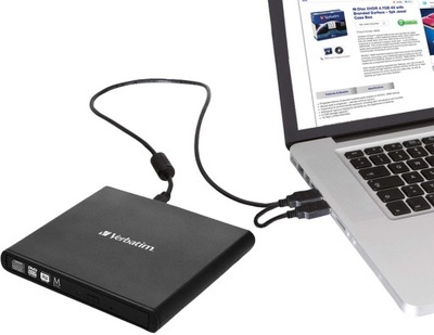 Verbatim Nagrywarka CD/DVD Odtwarza Zewnętrzny USB