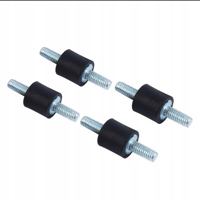 4 PCS VIBRATION DAMPER SHOCK АБСОРБЕР СЕТ M8 10X10