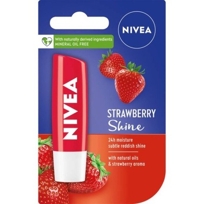 NIVEA LIP CARE Truskawka pomadka ochronna do ust