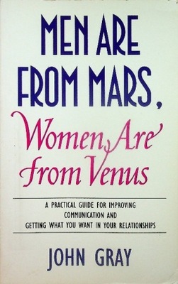 Men are from mars Women Are from Venus