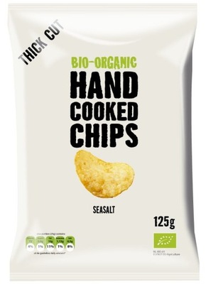 Chipsy ziemniaczane cienko krojone z solą morską B