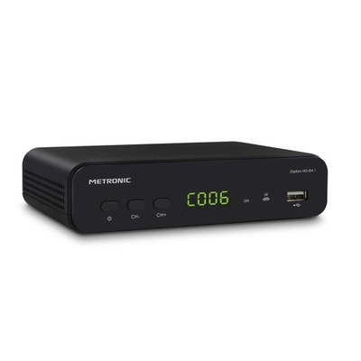 TUNER DVB-T2 METRONIC ZAPBOX H.265 HEVC