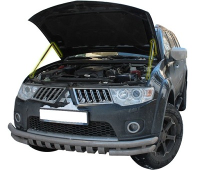 Амортизаторы капот mitsubishi l200 iv pajero sport ii фото №1