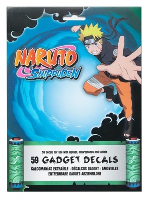 Naklejki zestaw 59 szt Naruto na laptopa
