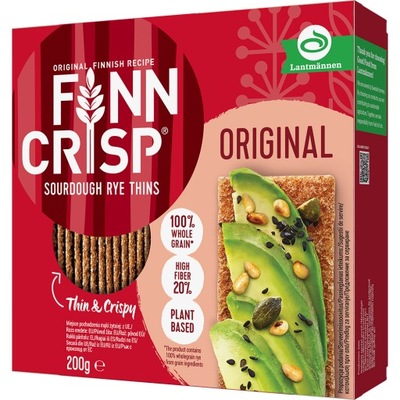 FINN CRISP CHLEB CHRUPKI ŻYTNI 200G