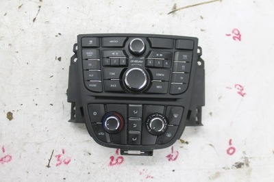 Панель кондиціонера радіо 13444592 13435154 astra j iv 12-15 фото №1