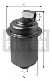 FILTRO COMBUSTIBLES HYUNDAI ATOS 1.0 12V 97-  