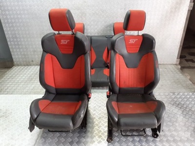 Сиденья кожаный комплект ford fiesta mk7 фото №1