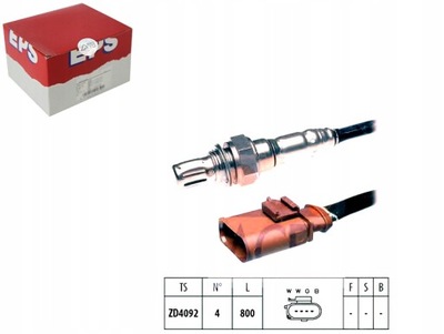 SONDA LAMBDA AUDI SKODA VW  