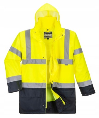 PORTWEST JACKET WARNING HI-VIS S766 SIZE L  