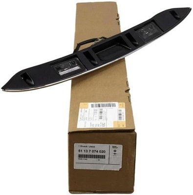 Оригинальный номер mini молдинг освещение номерного знака mini r50 r53 фото №1