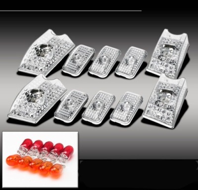 Лампа габаритний ліхтар дах перед задня hummer h2 03-09 фото №1