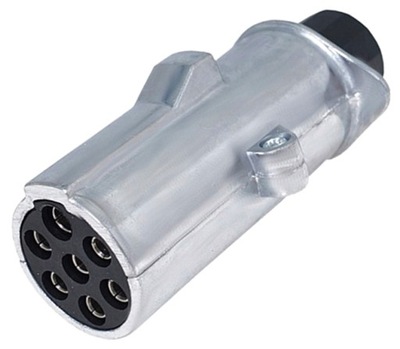 CLAVIJA REMOLQUE 7 PIN, 24V TIPO N ALUMINIO T5B55  