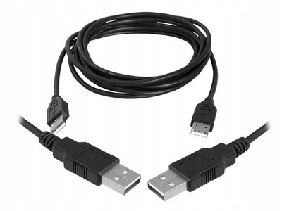 Przewód kabel przyłącze USB męski wt-wt A-A 5466